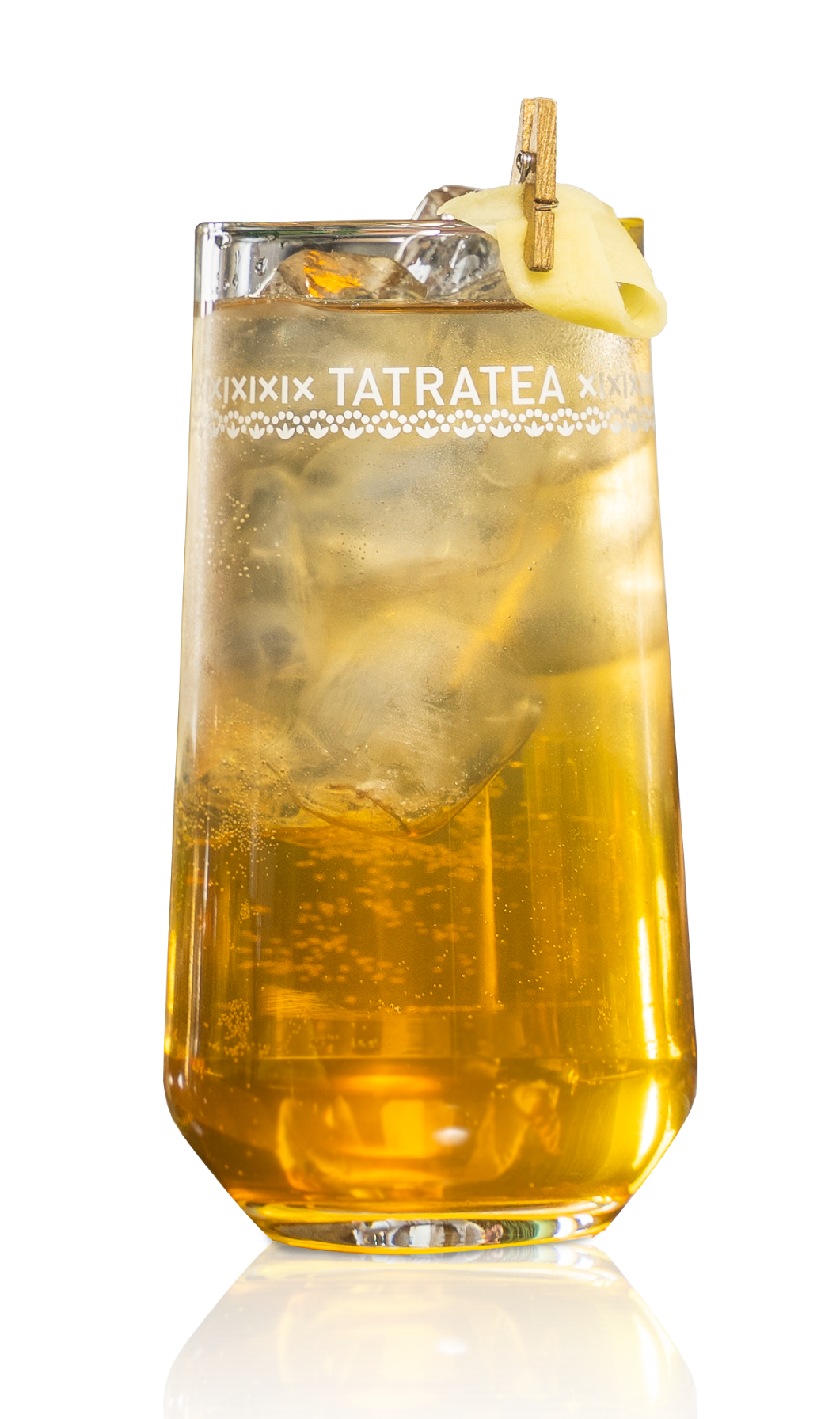 SKLENENÝ LONG POHÁR