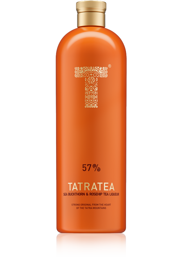 TATRATEA 57 % ŠÍPKA A RAKYTNÍK 0,7 l