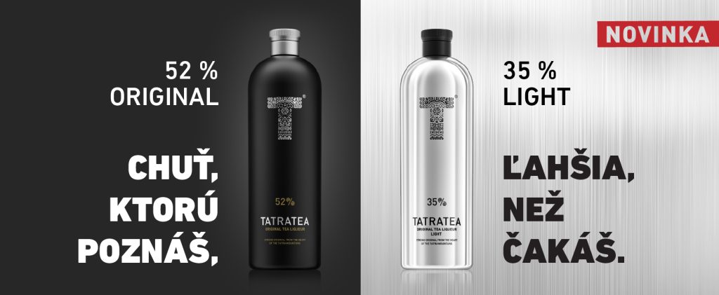 Novinka Tatratea 35% Light