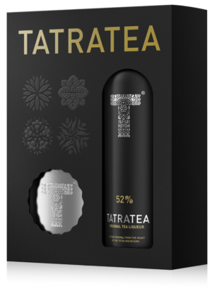 DARČEKOVÉ BALENIE TATRATEA 52 % ORIGINÁL S PLOSKAČKOU