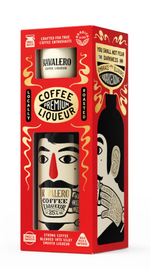 Darčekové balenie KAVALERO 25 % so šálkou