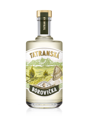 TATRANSKÁ BOROVIČKA S HORCOM 40 %, 500 ml