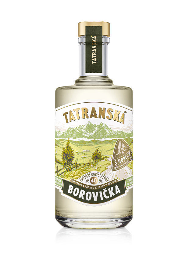 TATRANSKÁ BOROVIČKA S HORCOM 40 %, 500 ml