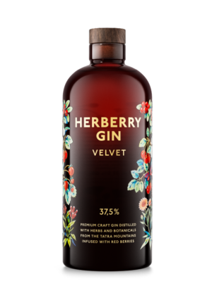 HERBERRY GIN VELVET 37,5 % 0,7l