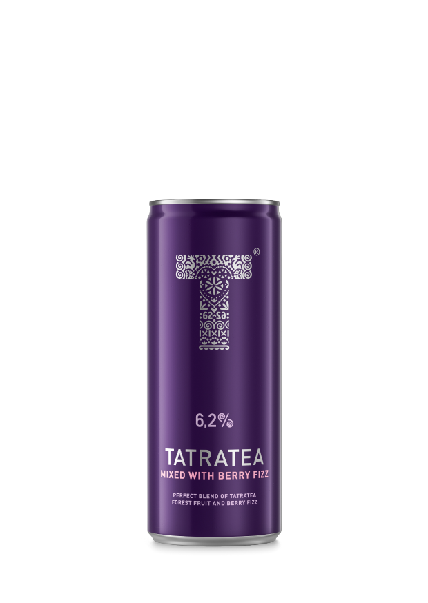 TATRATEA LESNÉ OVOCIE a perlivá ovocná limonáda 6,2% 0,25 l
