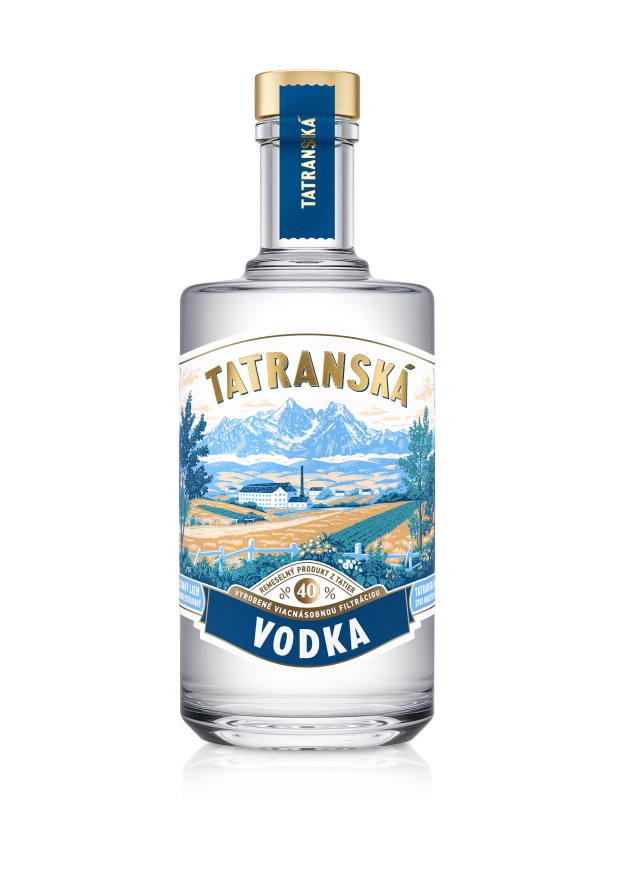 TATRANSKÁ VODKA 40 %, 500 ml