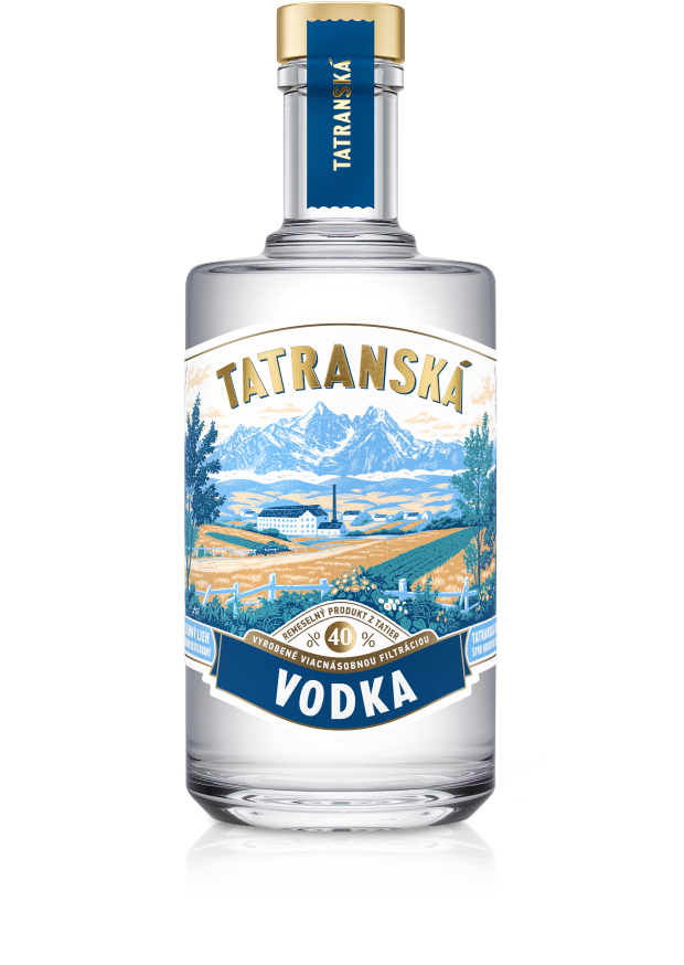 TATRANSKÁ VODKA 40 %, 700 ml
