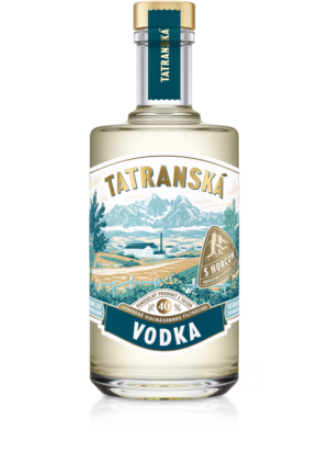 TATRANSKÁ VODKA S HORCOM 40 %, 700 ml