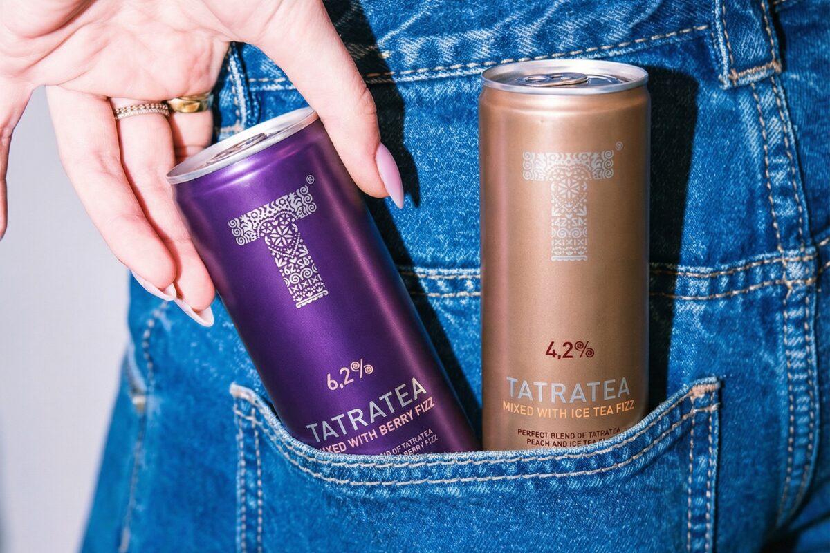 tatratea v plechovke miešaný drink koktail RTD