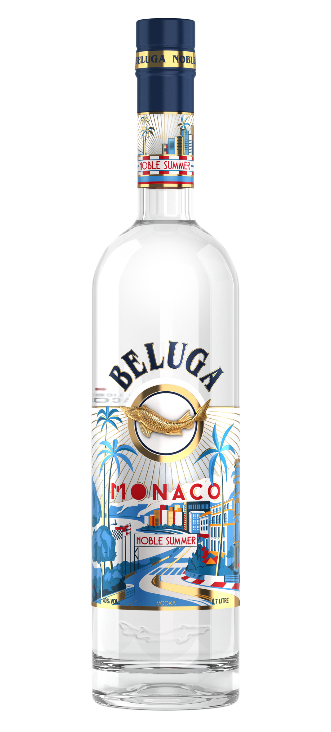 Vodka Beluga Noble Summer Monaco 700 ml, 40 % vol.