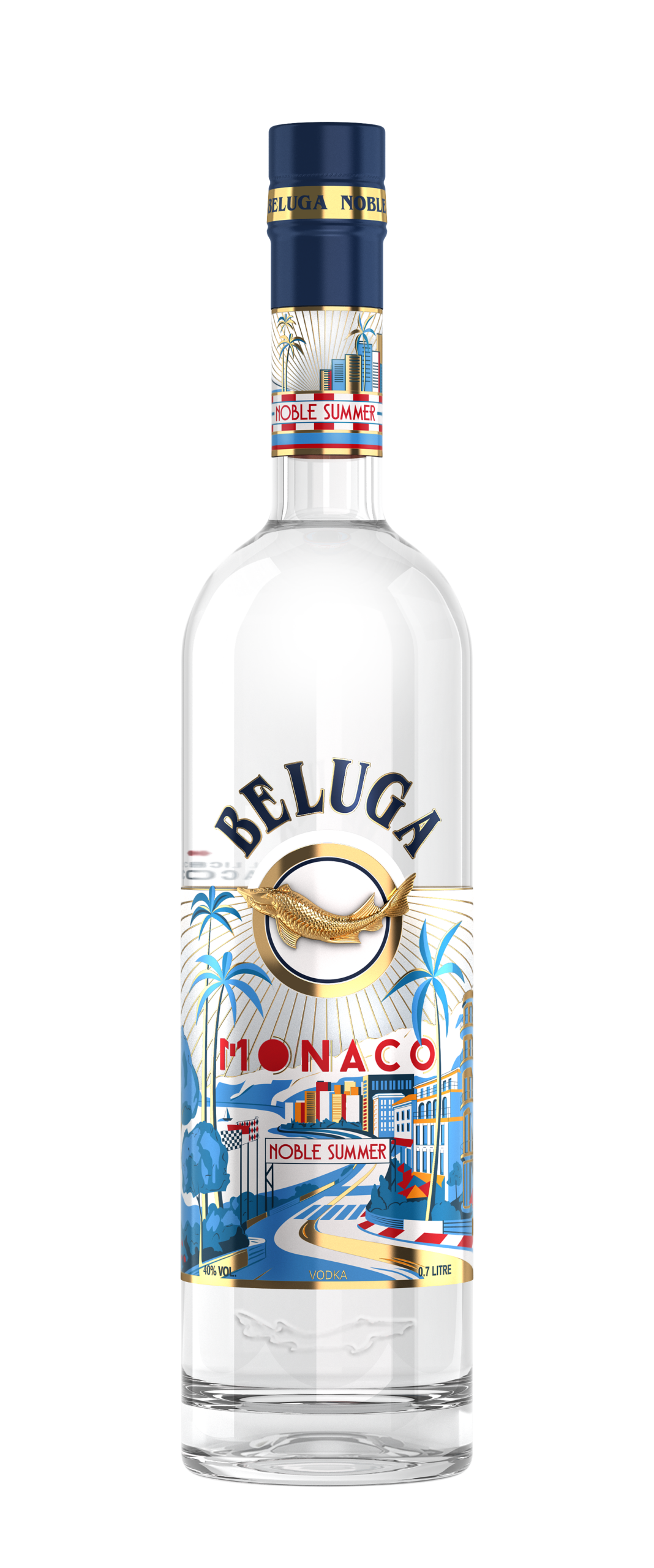 Vodka Beluga Noble Summer Monaco 700 ml, 40 % vol.