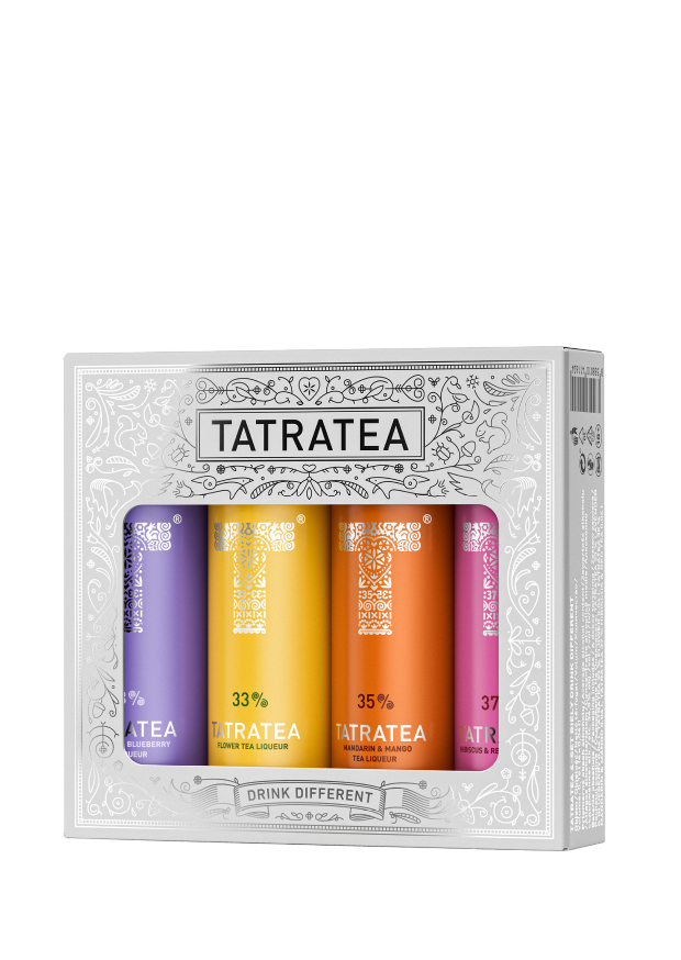 TATRATEA 4-SET DRINK DIFFERENT BIELY